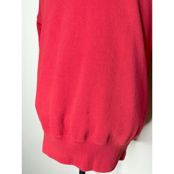 Vintage USA Olympic Sweatshirt Mens Extra Large Red Crewneck Pullover Sweater - Picture 3 of 9